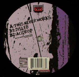 12-дюймовая пластинка FRAKTION - This Never Works RSPRED006 Resopal RED 2006 UK Dance & Electronica Б/У