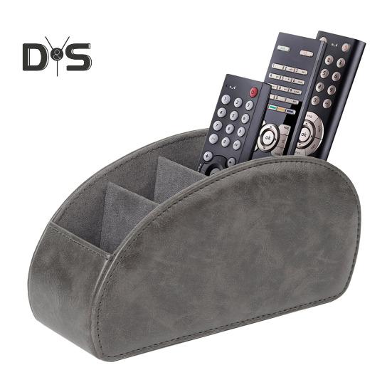 Ящик для хранения пульта дистанционного управления с 5 отделениями, большой вместимостью, органайзер для хранения пульта дистанционного управления, держатель для ручек