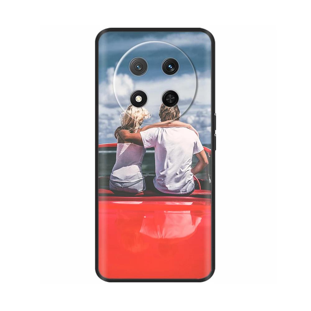 Чехол для Honor Magic7 Lite 5G Цветочный Мягкий Силиконовый Чехол Для Coque Honor Magic7 Lite Чехол Magic 7 Чехол для Телефона Magic7 Pro