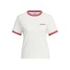 Originals Retro Camp Graphic Simple Round Neck Pullover Short Sleeve T-Shirt Women T-Shirts White JM7972