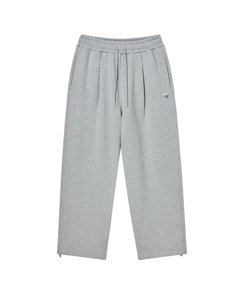 GOLA One Tuck Sweat Pants [Melange Gray]
