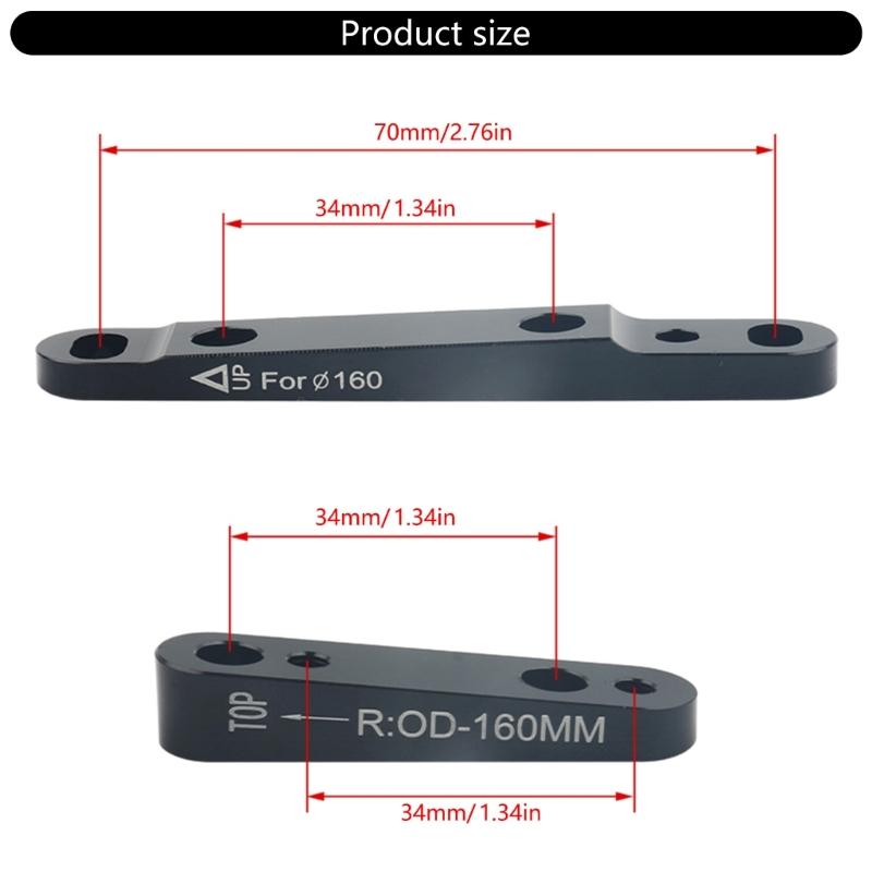 Cycling Caliper Mount Commuters Bike Brake Upgraded Bike Modification Adapter Bike Brake Enhancement
