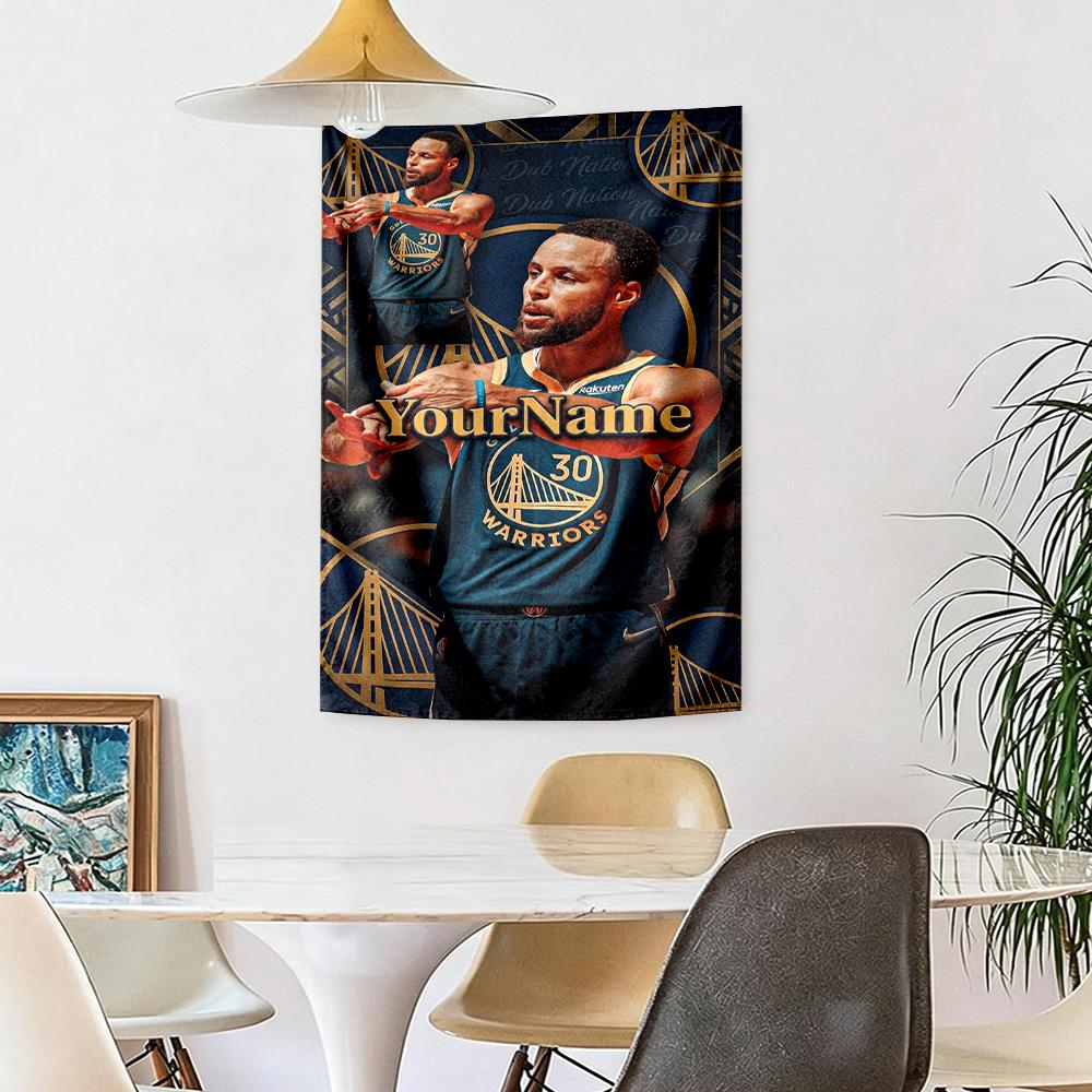 Curry Custom Your Name Wall Decor Tapestry Art For Pet Memorial Birthdaywedding Party Backdrop Family Gift