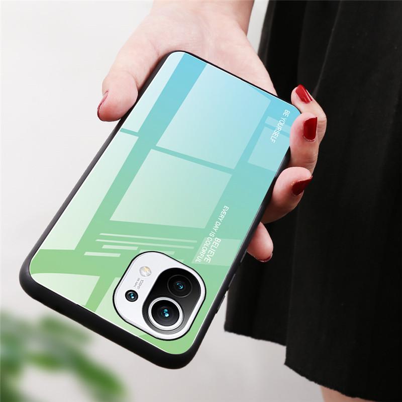 Чехол для Xiaomi 11 13, защитный чехол из закаленного стекла для Xiaomi Mi 11 Ultra 11 Lite 5g ne 12 12x 12T 11T Pro, роскошный чехол