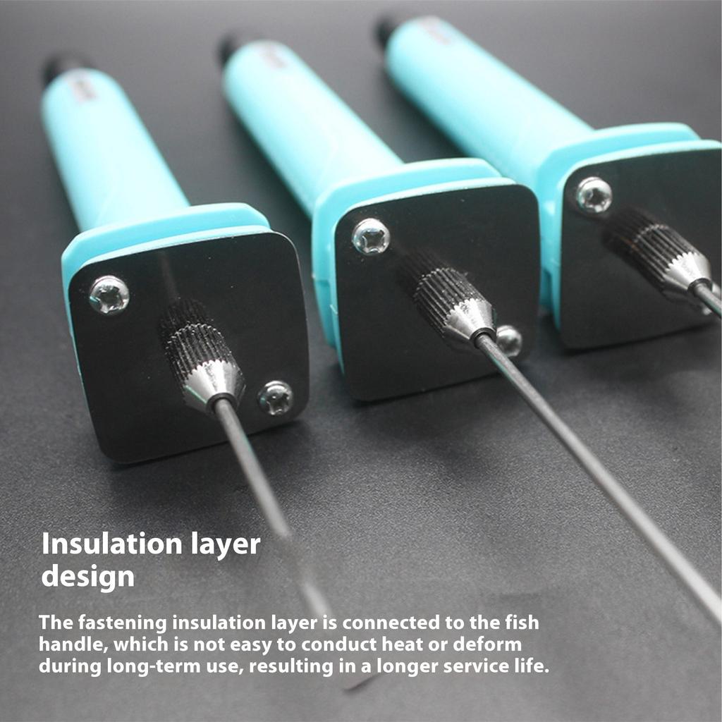 Электрическая ручка для резки пенопласта с прецизионным игольным наконечником, быстрый нагрев, для пенопласта, пластика, резины, для рукоделия, европейский блок питания в комплекте