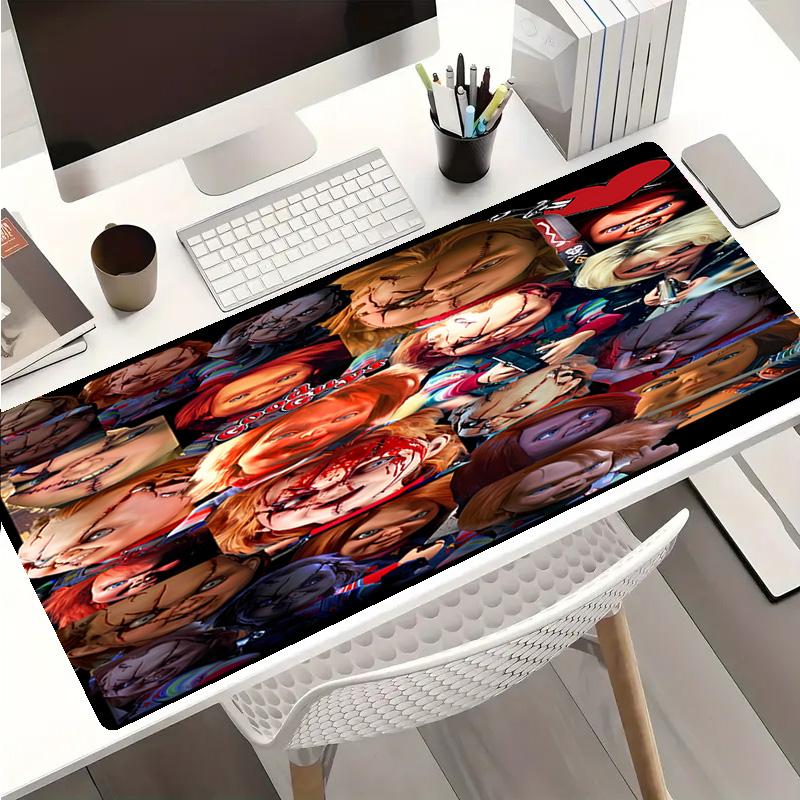 Chucky1 Mouse Pad - Non-Slip Rubber Base, Smooth Surface for Work,Gaming,Office,And Home Use, Desk Mouse Pad