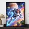 Disney Buzz Lightyear Alien Space Diamond Paint Mosaic Art Painting Kit Handmade DIY Home Decor