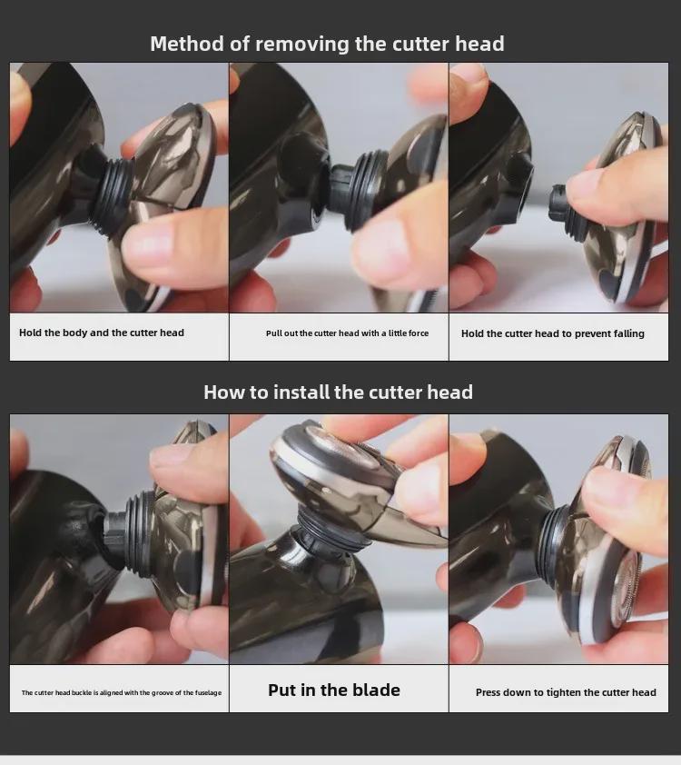 Multi-Function Five-Head Bald Shaver