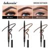 Lakerain  Waterproof and Sweat-proof Eyebrow Pencil, Rotating Eyebrow Pencil, Non-faint and Non-fading Wild Eyebrow Pencil