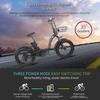 KETELES KF9 Electric Bike 1000W Dual Motor 48V35AH Lithium Battery Folding Adult Electric Bicycle 20*4.0-In Fat Tire Snow E-bike