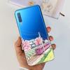 For Cover Samsung Galaxy A7 2018 Case New Fashion Flower Bumper Soft Silicone Phone Case For Samsung A7 2018 A750 SM-A750F Coque