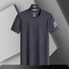Men's Plus Size Summer Sports Ice Silk T-Shirt – Casual Short-Sleeve Top