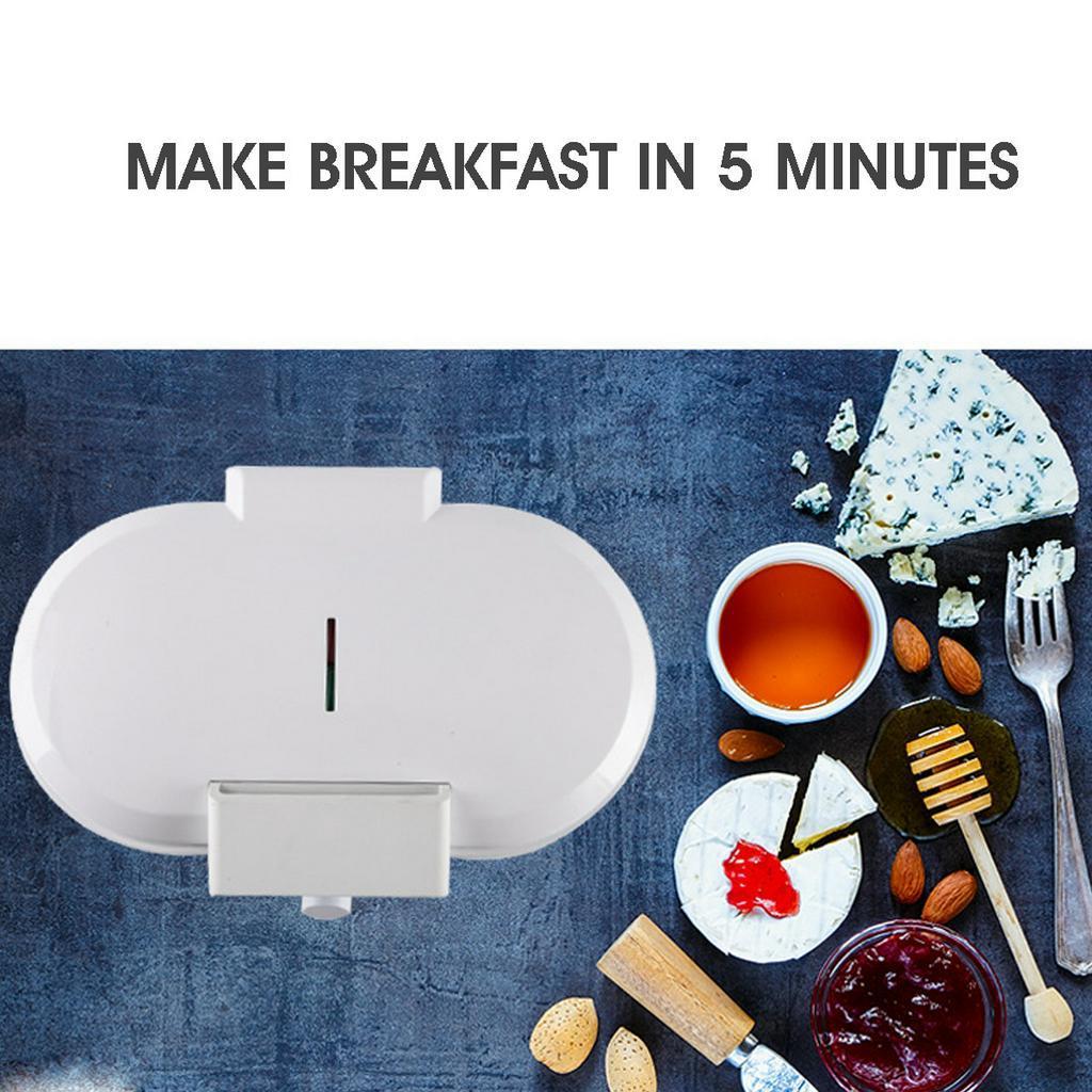 1200W 220V Waffle Machine Waffle Maker Household Electric Cake for Hash Browns and Other Carry-on Breakfast Lunch Snacks