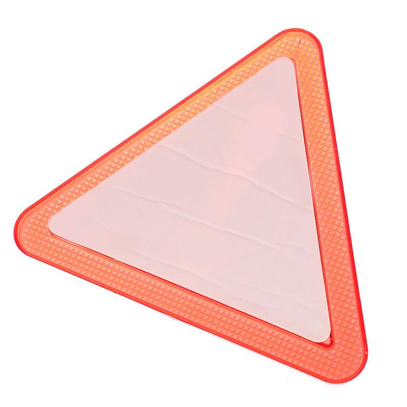 Треугольный предупреждающий отражатель, 2 шт., пластина для грузовика, задний фонарь, светоотражающий знак безопасности