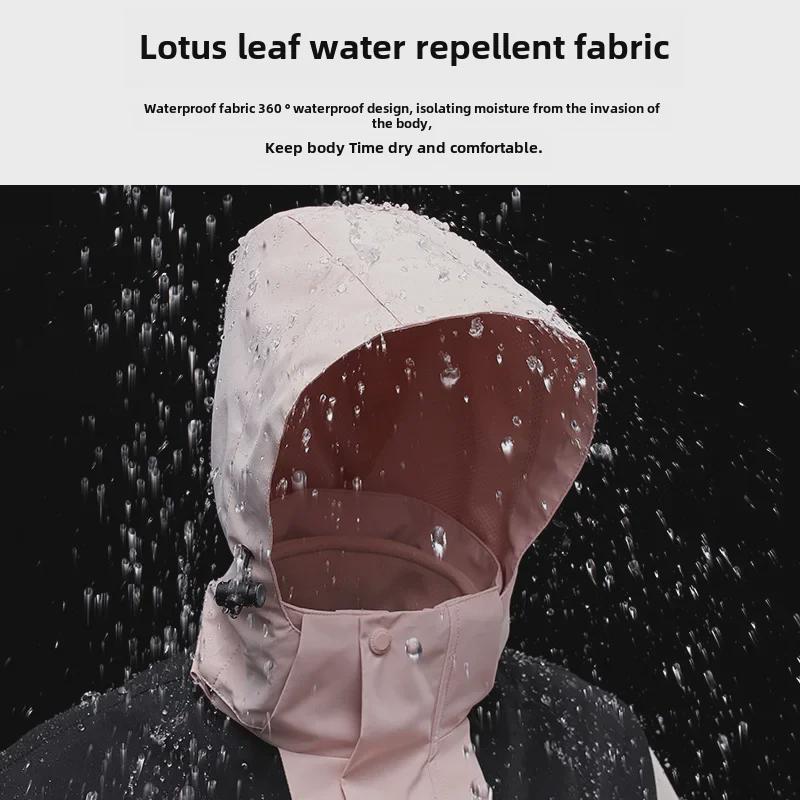 Ветрозащитная куртка Beijia Outdoor 3-в-1 для женщин и мужчин - съемная, плюс бархат, плотная, стильная для осенне-зимнего альпинизма