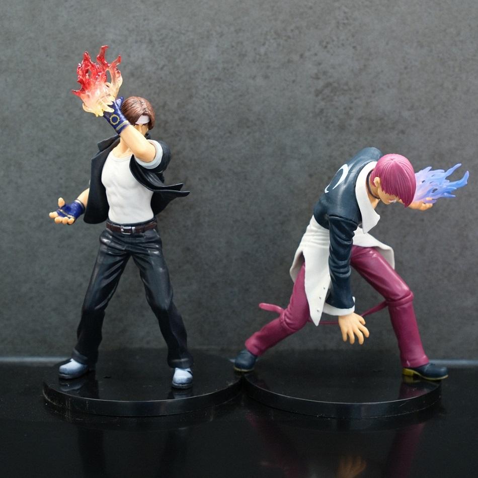 18 см Фигурка Аниме The King of Fighters '98 SNK Кё Кусанаги Иори Ягами Фигурки Действия Игровой Автомат Периферия Модель из ПВХ Игрушка Подарок