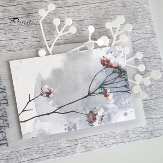 Цветочная ветка, металлические штампы, сделай сам, скрапбук, бумажные карты, альбом, трафарет для рукоделия