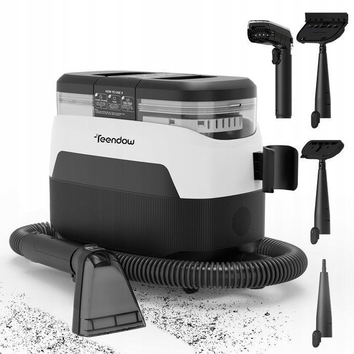 Nettoyeur de tapis - Teendow C6 MAX - 1650 W - 12 000 Pa - Nettoyeur vapeur - Convient pour les tapis, les canapés et les voitures