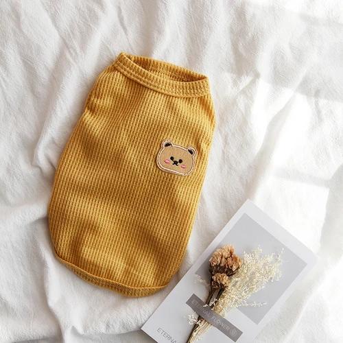 Летняя одежда для домашних животных, дышащий жилет для собак, одежда для маленьких собак, футболка для щенков, костюм чихуахуа йорка