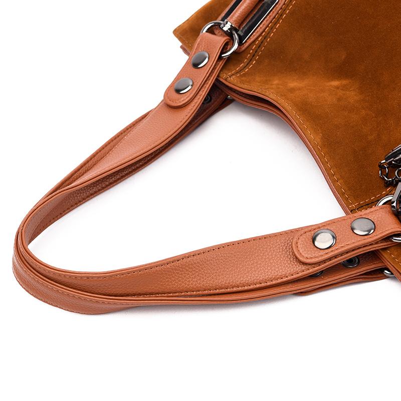 Сумка-тоут с кисточками, новинка 2024 года, зимняя, большая вместимость, роскошные дизайнерские брендовые сумки, женская сумка, модный тренд, кошелек, сумка