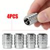 cxzbfh1 4PCS Car Tire Valve Caps Auto Accessories For Mitsubishi Pajero ASX I200 Outlander Phev Lancer Space Star Colt CZ3 Montero Evo
