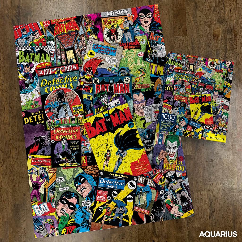 Пазл - DC Comics - Коллаж Бэтмена (1000 шт.) Лицензированные Подарки Игрушки 65214 [товар]