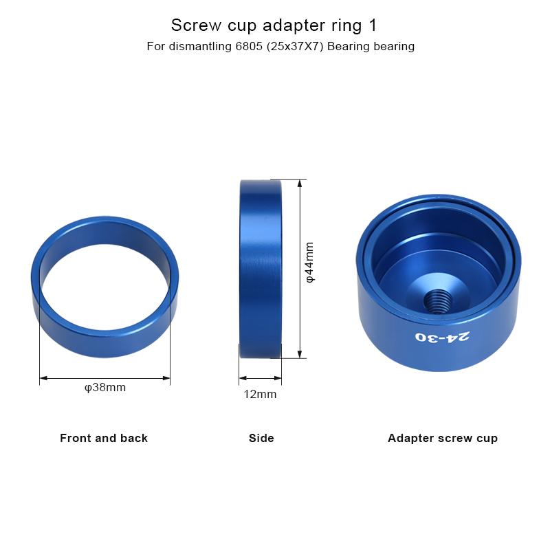 Нижний кронштейн велосипеда, инструмент для снятия подшипника и установки для шоссейного велосипеда MTB, BB, пресс-фитинг 24 мм, 30 мм, BB86 BB30 BB92 PF30, ремонтный комплект