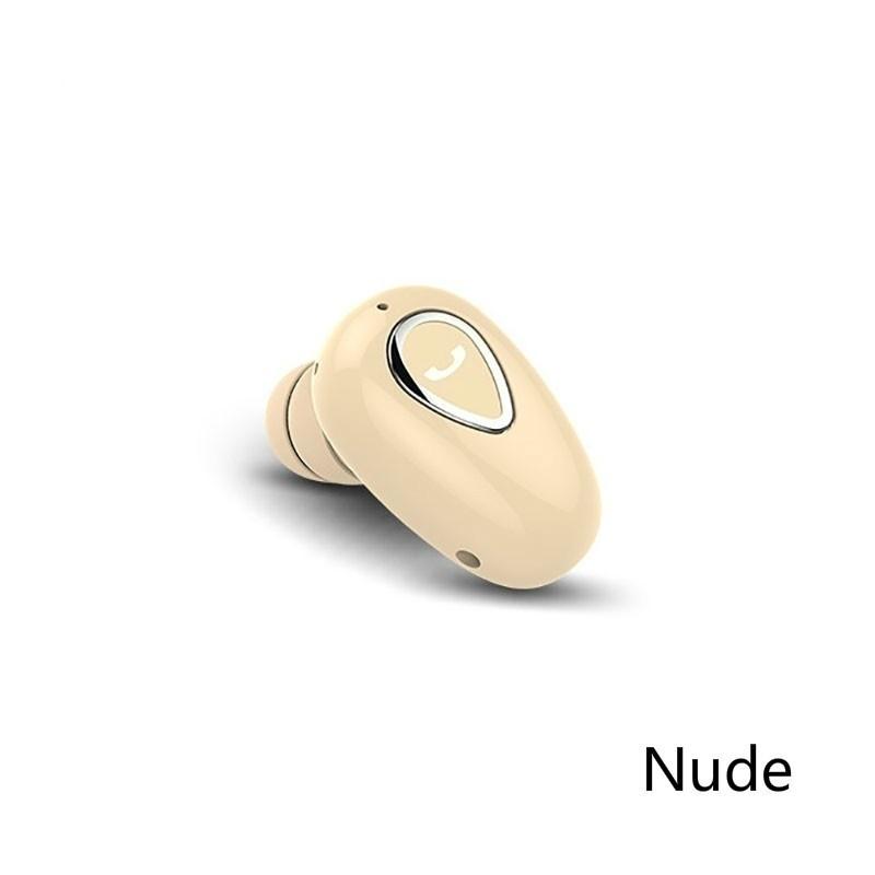 1Pc Wireless Bluetooth Earphone Mini Invisible In-Ear Sports Earbuds with Microphone Stereo Headphones