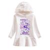 Girls Kpop Rumi Zoey Mira Hunters Heat Transfer Printing Hooded Dress