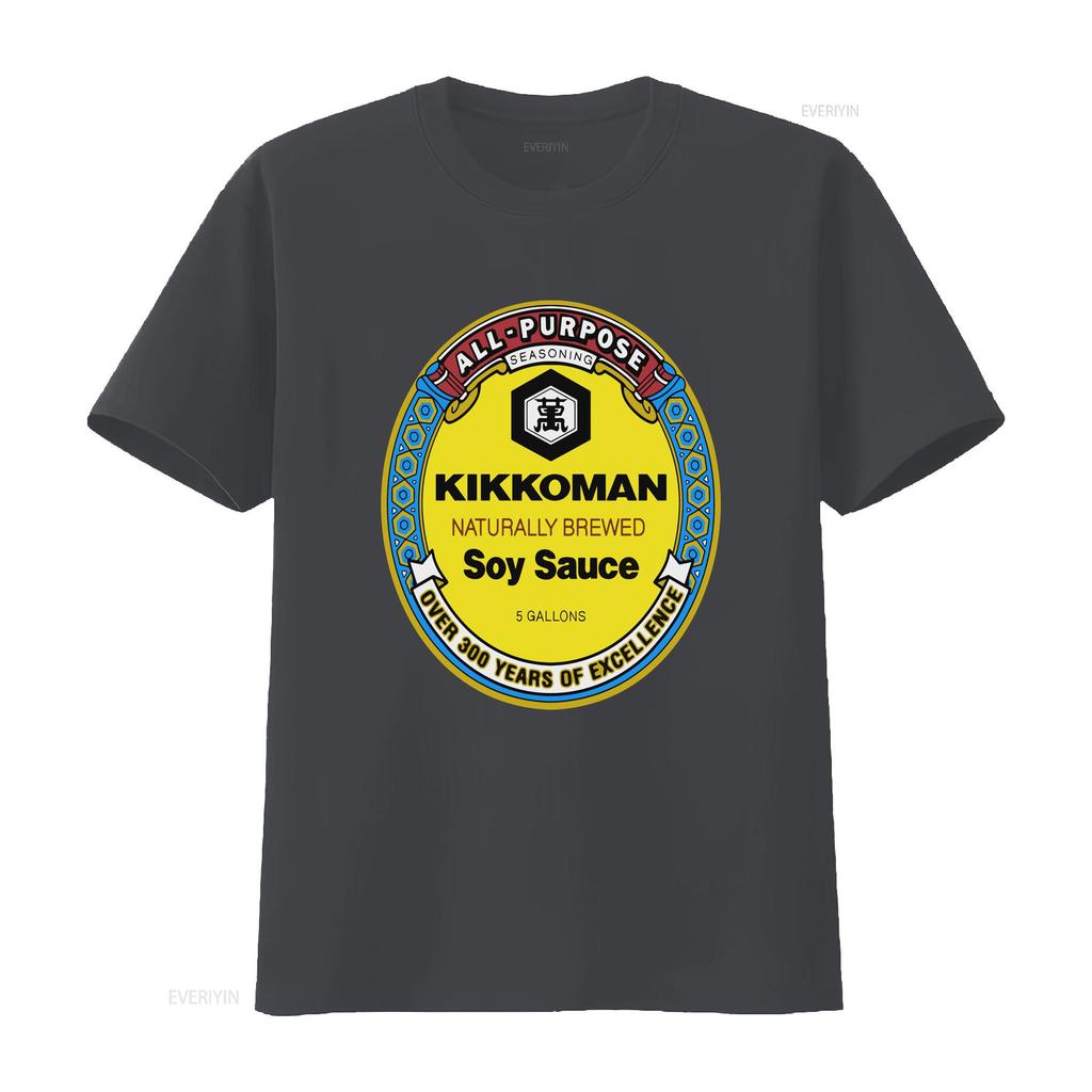 Новая Цель Соевый Соус Kikkoman Активный Логотип Американская Футболка Смешная Размер от S до 5XL винтажная Стиранная Унисекс мужская Слегка графичная