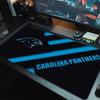 Carolina Panthers Logo Color Mouse Pad Large Gaming Table Cushion Non-slip Laptop Tablet Big Mousepad XXL Mat Mini PC Playmat With Lock edge