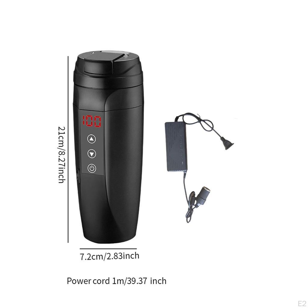 0.4L 90W автомобильный электрический чайник кружка для семейного подогрева чашки