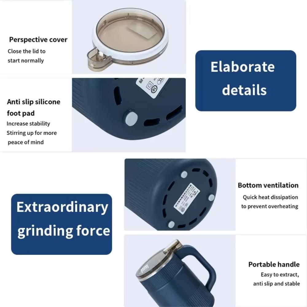 Маленькая электрическая кофемолка Многофункциональная кофемолка для зерен, специй, круп Быстрый помол Машина из нержавеющей стали для кухни