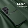 Кожаный магнитный чехол для Samsung Galaxy S24 S23 S22 S21 Ultra Plus FE A52 A52S A53 A54 A55 A34 A35 A25 M34 Силиконовая мягкая обложка