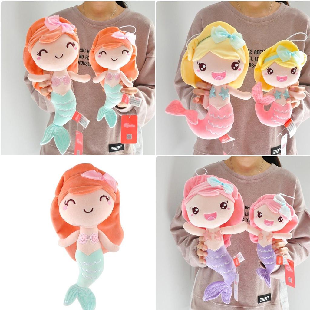 Beautiful Mermaid Princess Stuffed Animal Toy With Vibrant Colors