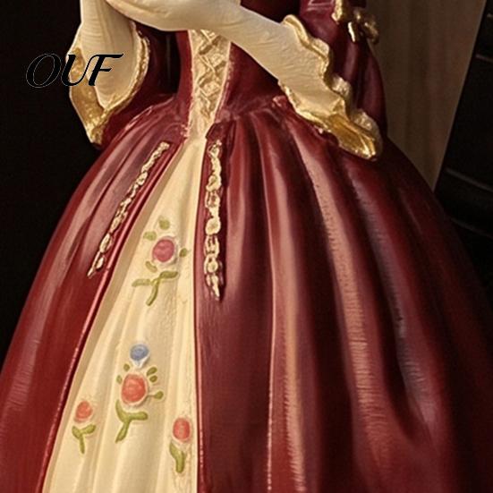 Gothic Housewarming Gift Halloween Fairy Princess Skeleton Figurine, Spooky Skull Tale Goth Aesthetic Collectibles Figure Statue for Home Bookshelf