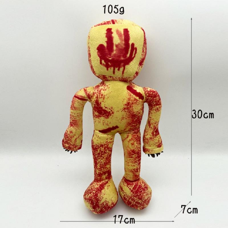 Escape The Backrooms Аниме Игра Светящийся Периферия Улыбающийся Парень Плюшевые Игрушки Мальчик Девочка Дети Рождество День Рождения Подарок Для Детей