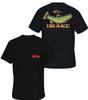 Drake Waterfowl Old School Camo Chevy Truck T-Shirt Men Casual Pure Cotton Loose Oversized Large Size Sports Fishing T-shirt Tee