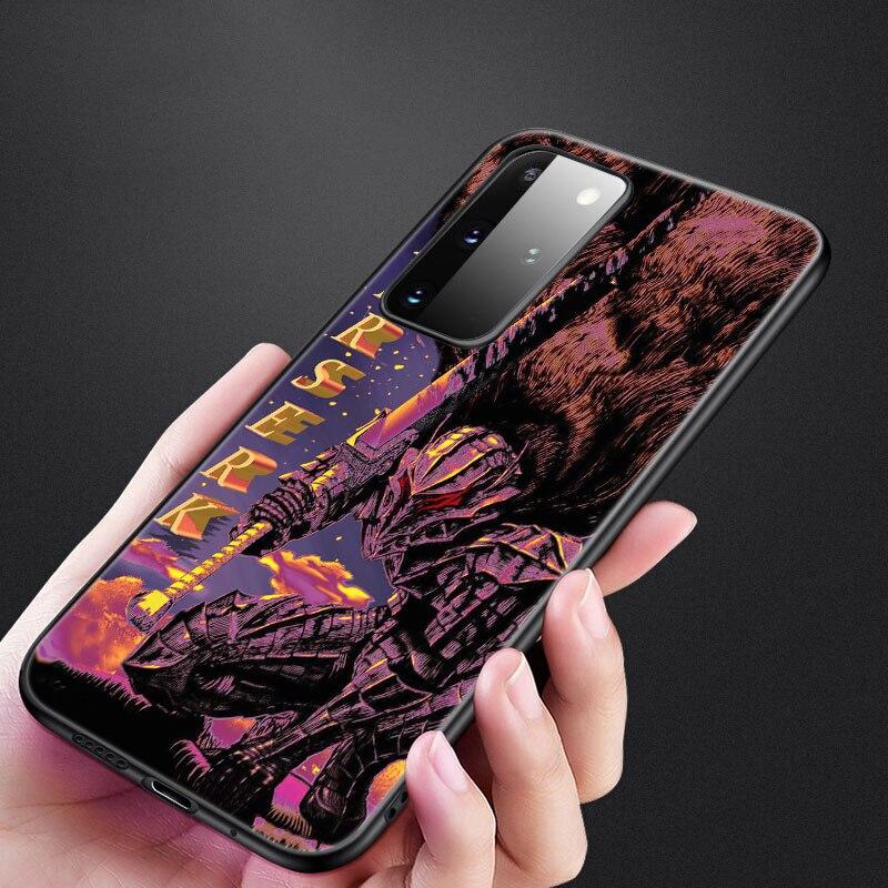 Чехол для телефона «Аниме Берсерк Кишки» для Samsung Galaxy S20 S21 FE S10 Lite Note 20 10 Lite S8 S9 S10E S10 Plus, ультра черный мягкий чехол