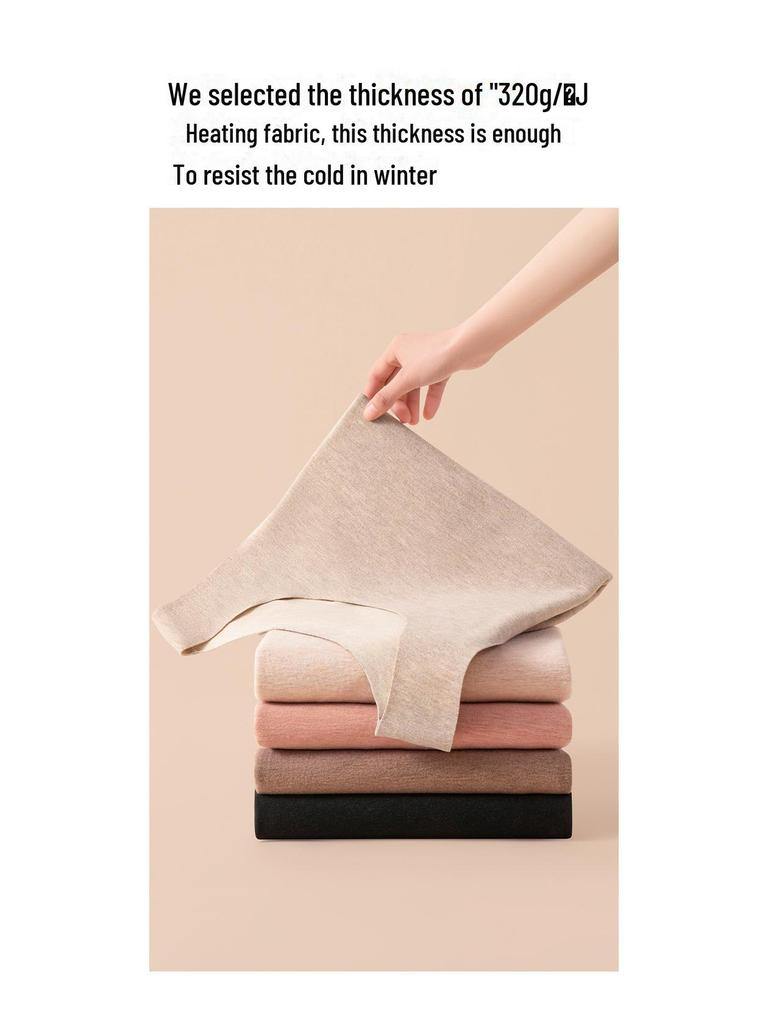 Women's Wool Silk Warm Vest with German Velvet, Thick Seamless Heating Undershirt.