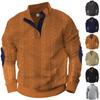 Men's Standing Collar Sweatshirt Is Outdoor Casual Sweaters Tops