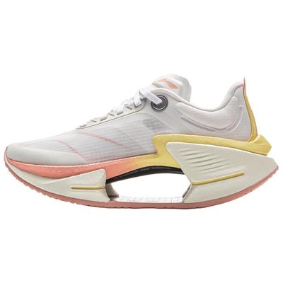 Li Ning Absolute Shadow 3 Основные технологии Профессиональные соревновательные тренировочные кроссовки для бега Женские кроссовки Стандартные-Белые Платиновый-Туман ARRV002-21