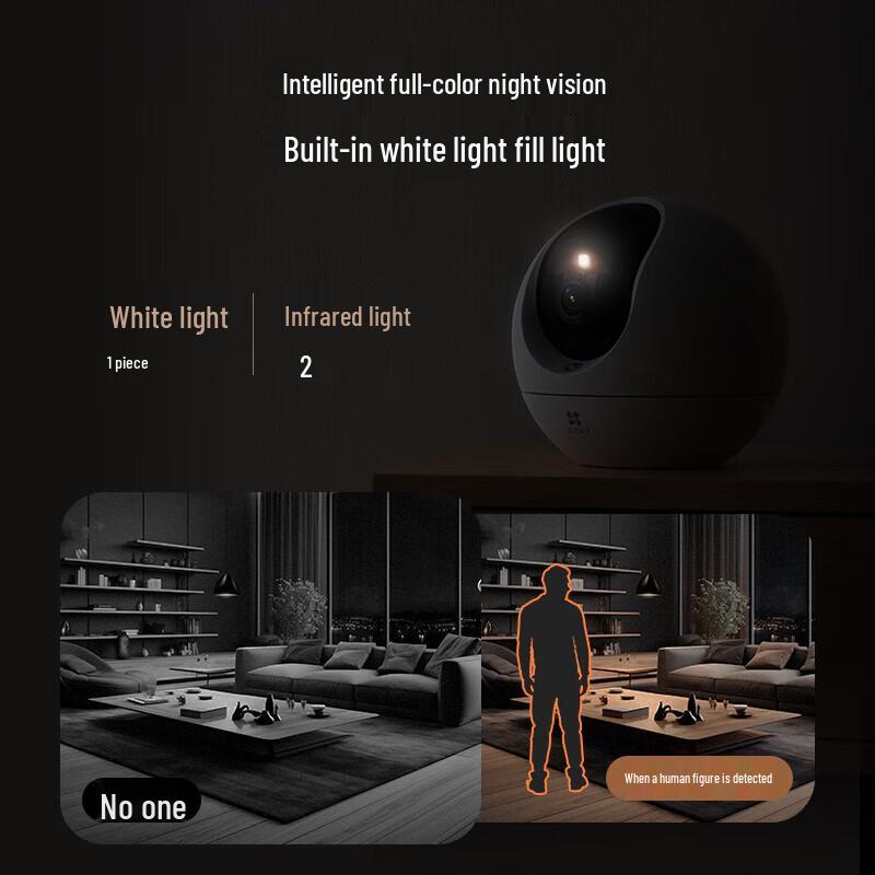 EZVIZ C6c 4K 8MP Smart Indoor Wi-Fi Security Camera (CN version)