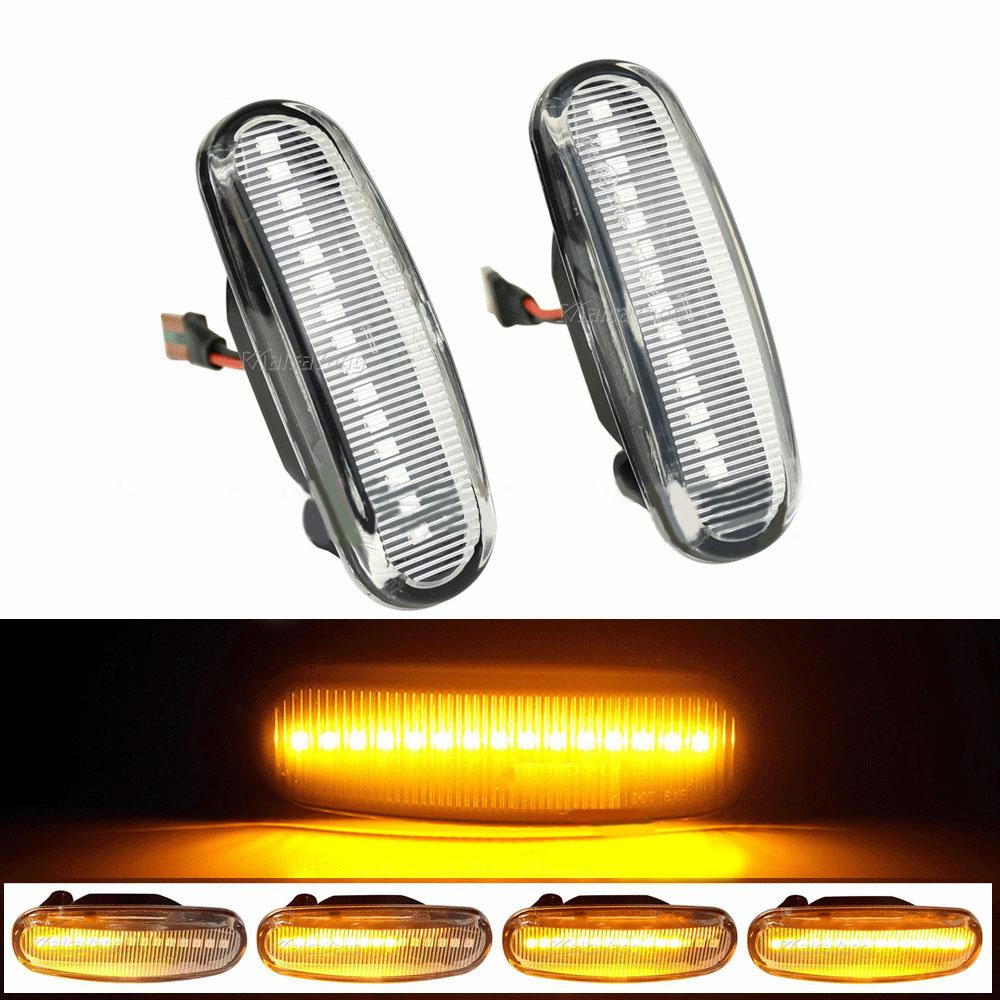 Front Left & Right Turn Signal Light For Fiat Punto Panda Fiorino Qubo 51717793