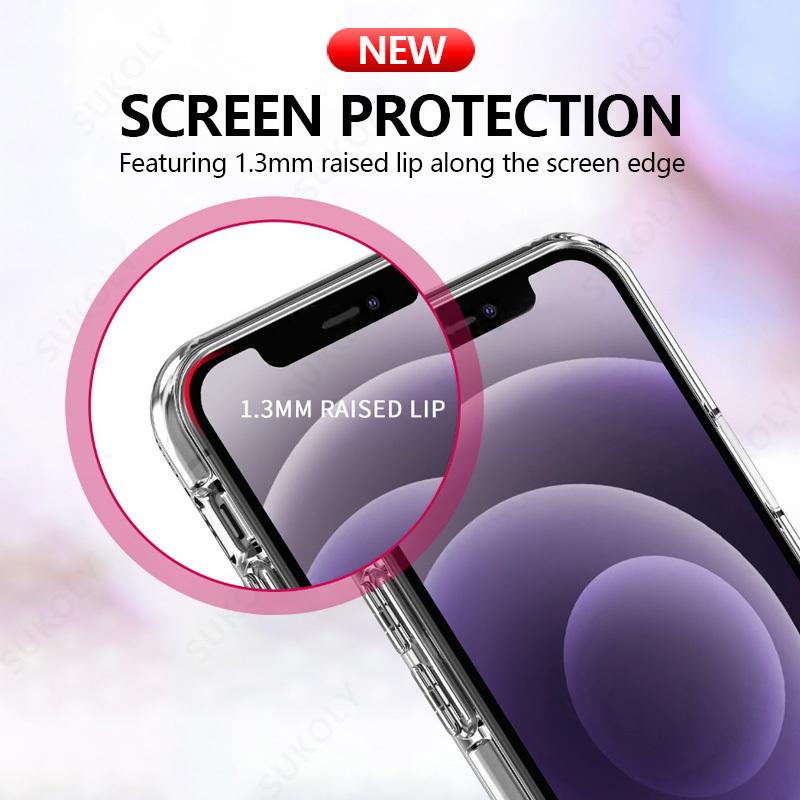 Прозрачный чехол для iPhone 16 14 Pro 15 13 12 Pro Max 11 Pro Max SE 2 2020 X 8 7 Ультратонкий прозрачный мягкий чехол из ТПУ