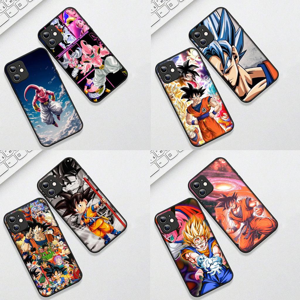Чехол для Apple iPhone 17 16 14 15 Plus Pro Max 16E ProMax + 15Plus 15+ 16+ Чехол для телефона Majin Buu Драконы Шары Гого Ку Супер