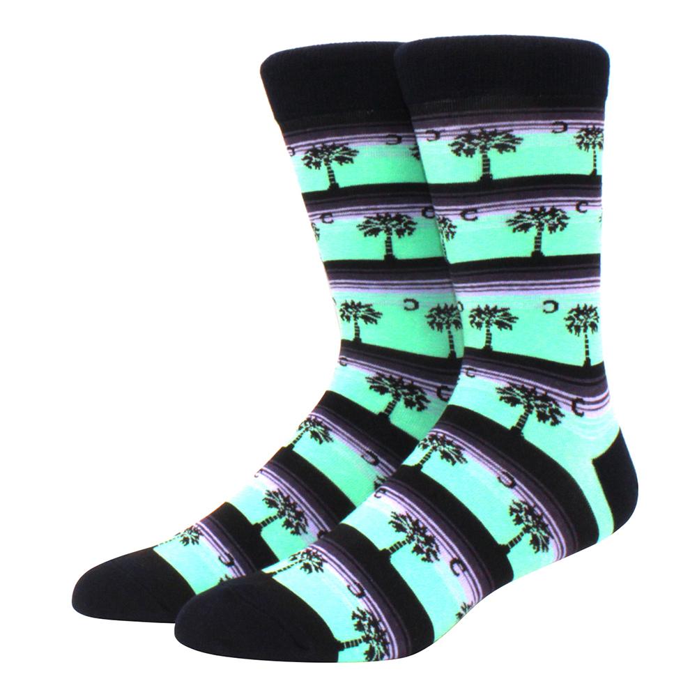 High Quality Fashion Casual Men's Socks Cartoon Food Car Series Fun Women's Socks