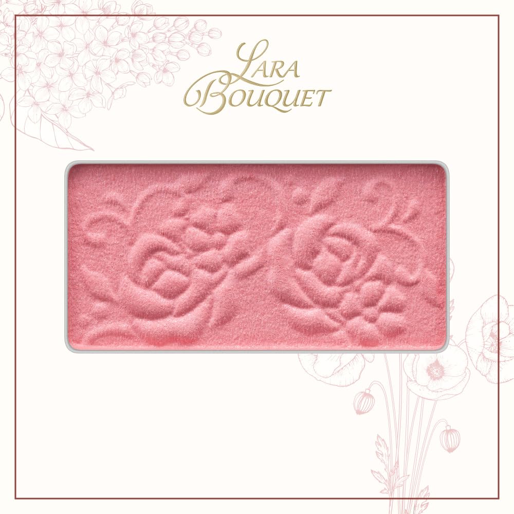 TWANY La La Bouquet Blush Fresh N Soft and gentle plum pink PK-01 [Cheek] 3.0g