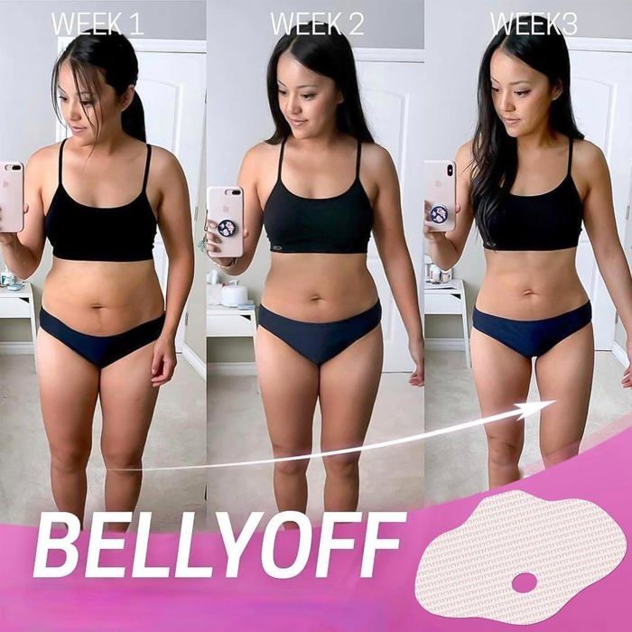 LOT DE 10 Patch Ventre Plat Chauffants Abdomen aux Extraits Végétaux – Soin Cosmétique Effet Thermique – 10 Applications Femme Homme