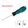 Double Screwdriver 145mm Length 75 X 3mm Shaft Size